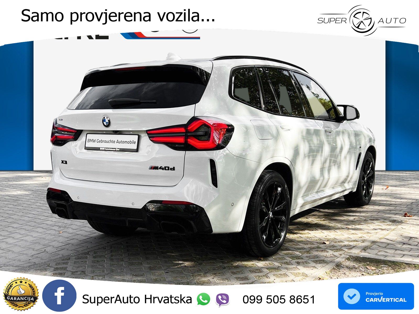 BMW X3 M40d xDrive Steptronic LED+GR SJED+ACC