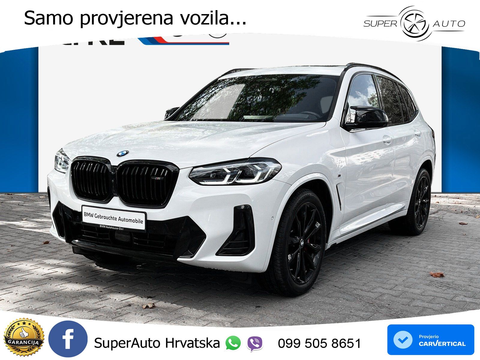 BMW X3 M40d xDrive Steptronic LED+GR SJED+ACC