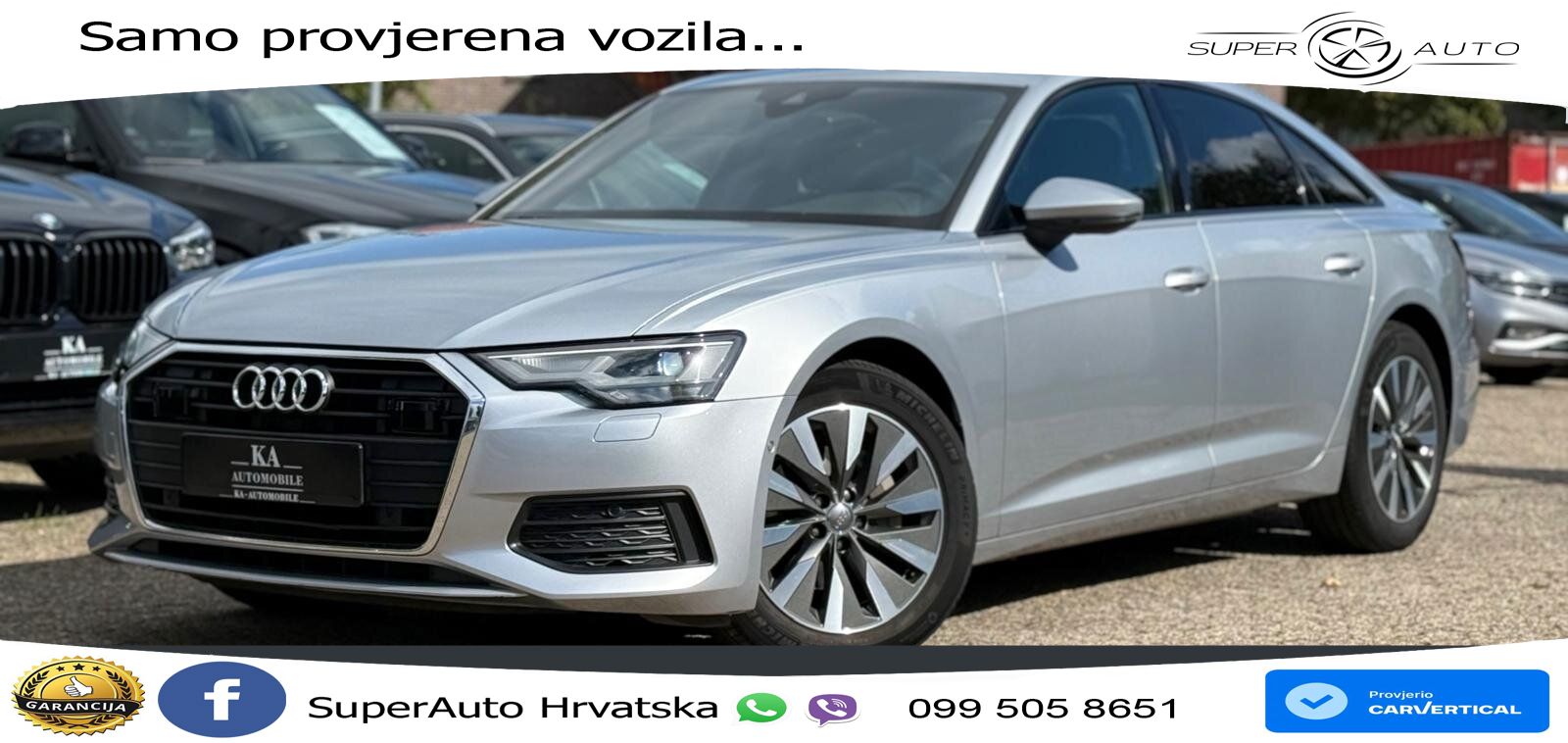 Audi A6 40 TDI (204 KS) S tronic LED+GR SJED+ACC