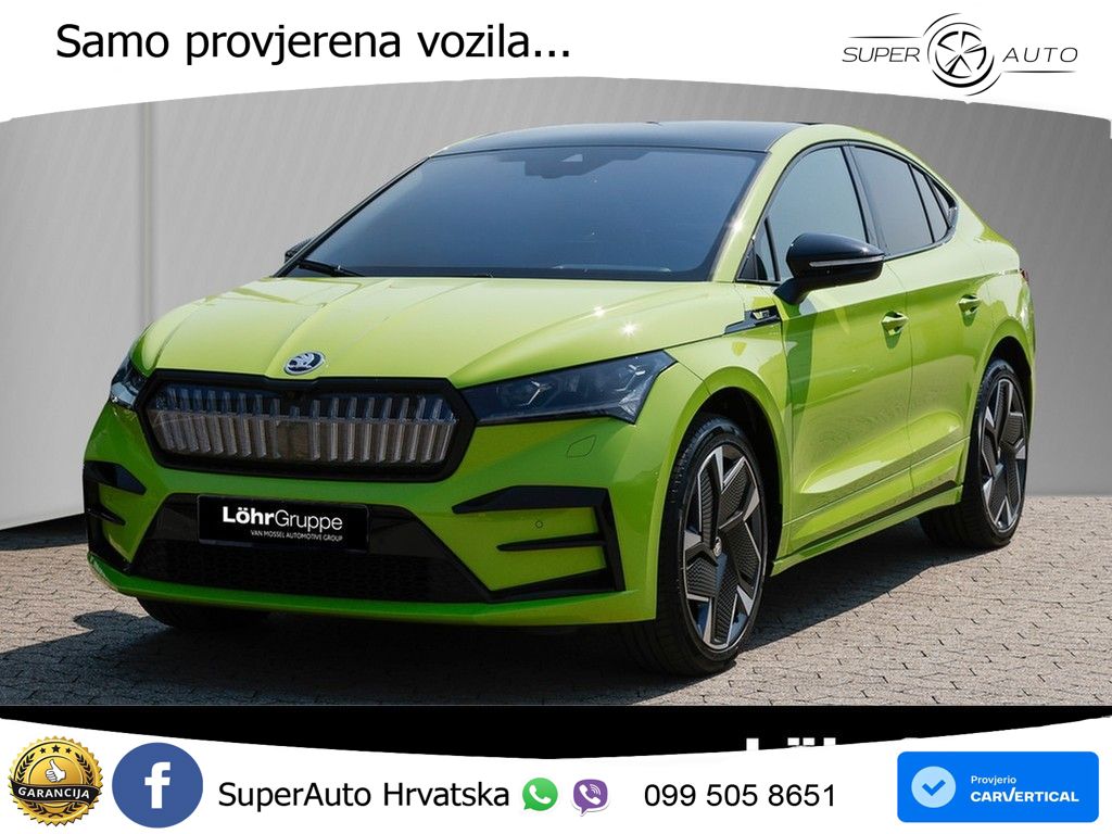 Škoda Enyaq Coupe iV RS 82 kWh (299 KS) AWD Lounge MATRIX+GR SJED+KAM