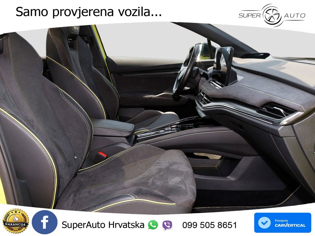 Škoda Enyaq Coupe iV RS 82 kWh (299 KS) AWD Lounge MATRIX+GR SJED+KAM