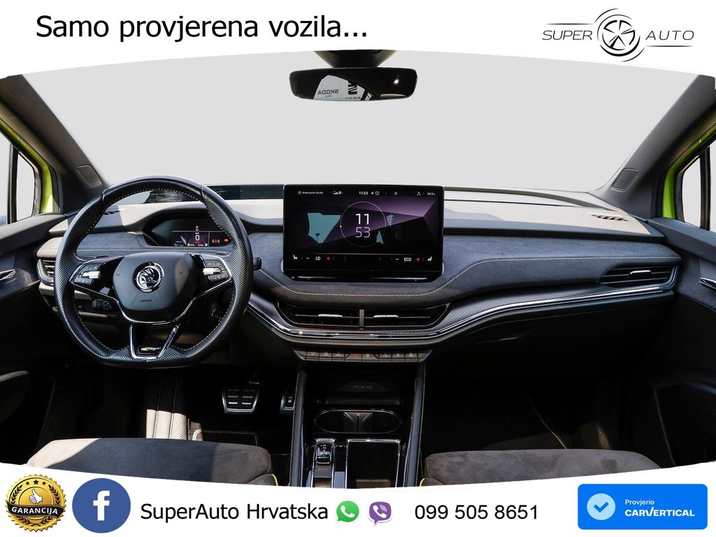 Škoda Enyaq Coupe iV RS 82 kWh (299 KS) AWD Lounge MATRIX+GR SJED+KAM