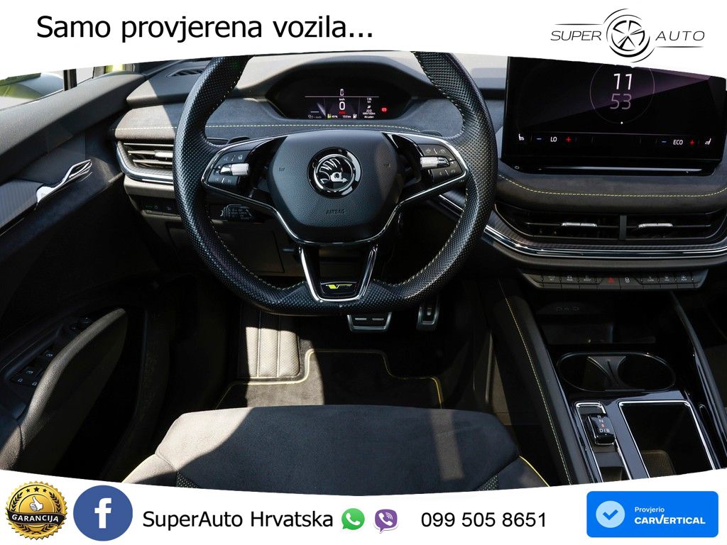 Škoda Enyaq Coupe iV RS 82 kWh (299 KS) AWD Lounge MATRIX+GR SJED+KAM