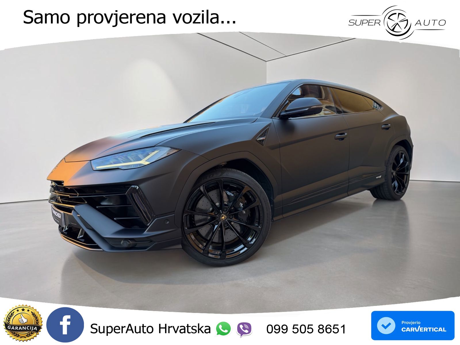 Lamborghini Urus S 4.0 V8 (666 KS) 4WD Automatic LED+GR SJED+ACC
