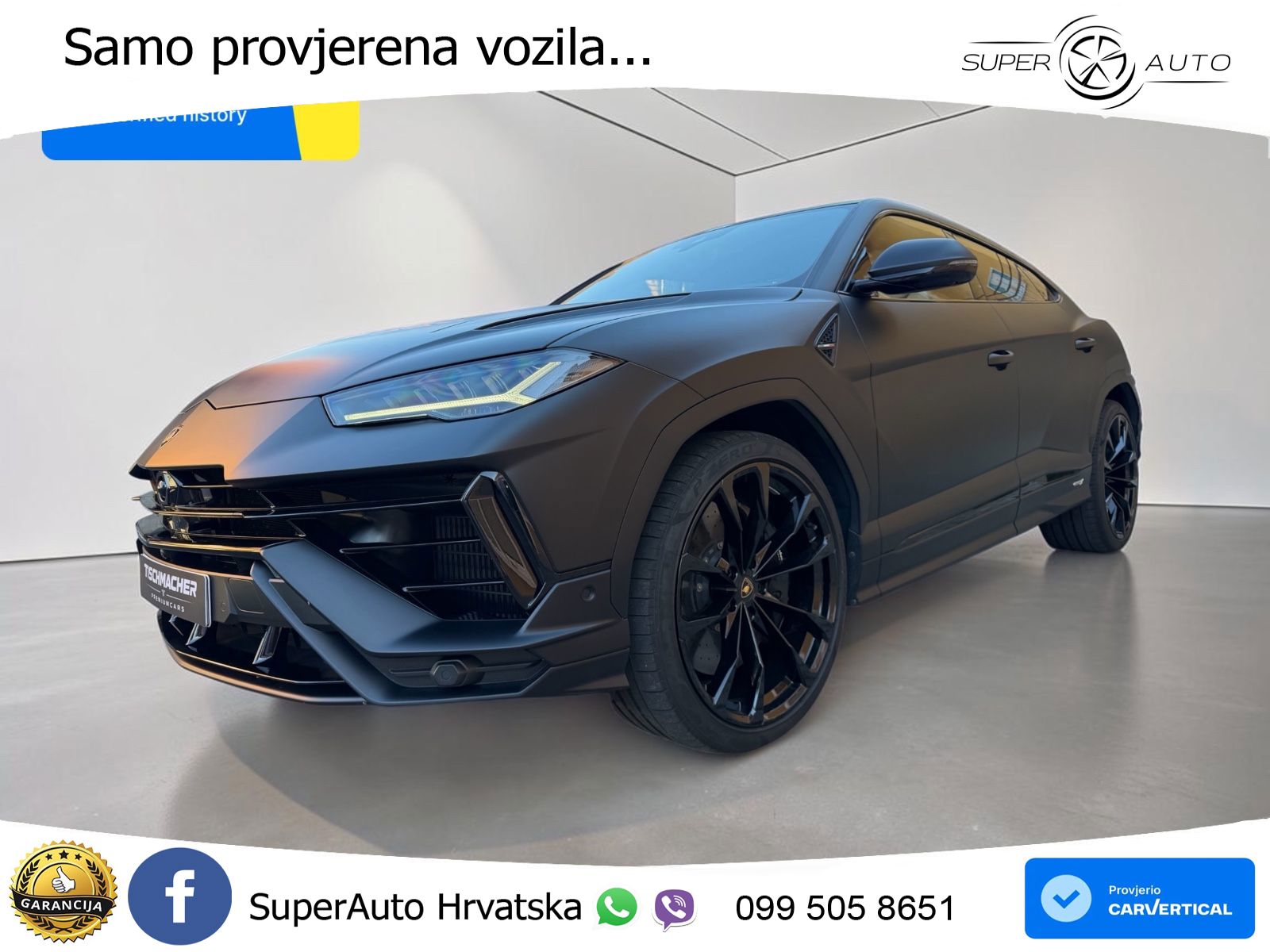 Lamborghini Urus S 4.0 V8 (666 KS) 4WD Automatic LED+GR SJED+ACC