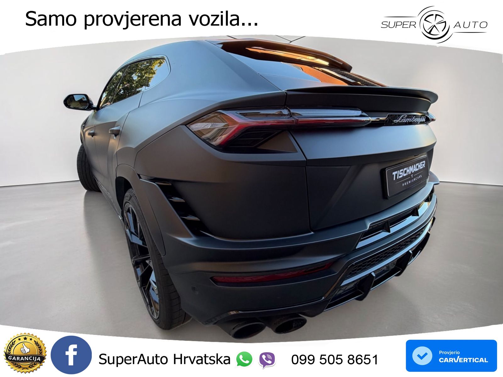 Lamborghini Urus S 4.0 V8 (666 KS) 4WD Automatic LED+GR SJED+ACC