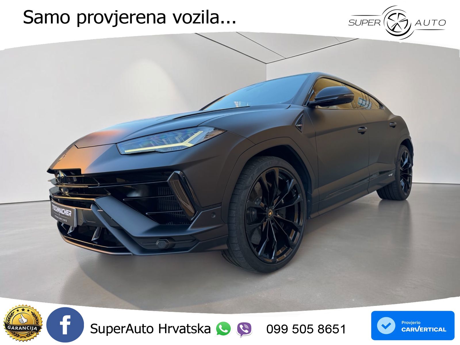 Lamborghini Urus S 4.0 V8 (666 KS) 4WD Automatic LED+GR SJED+ACC