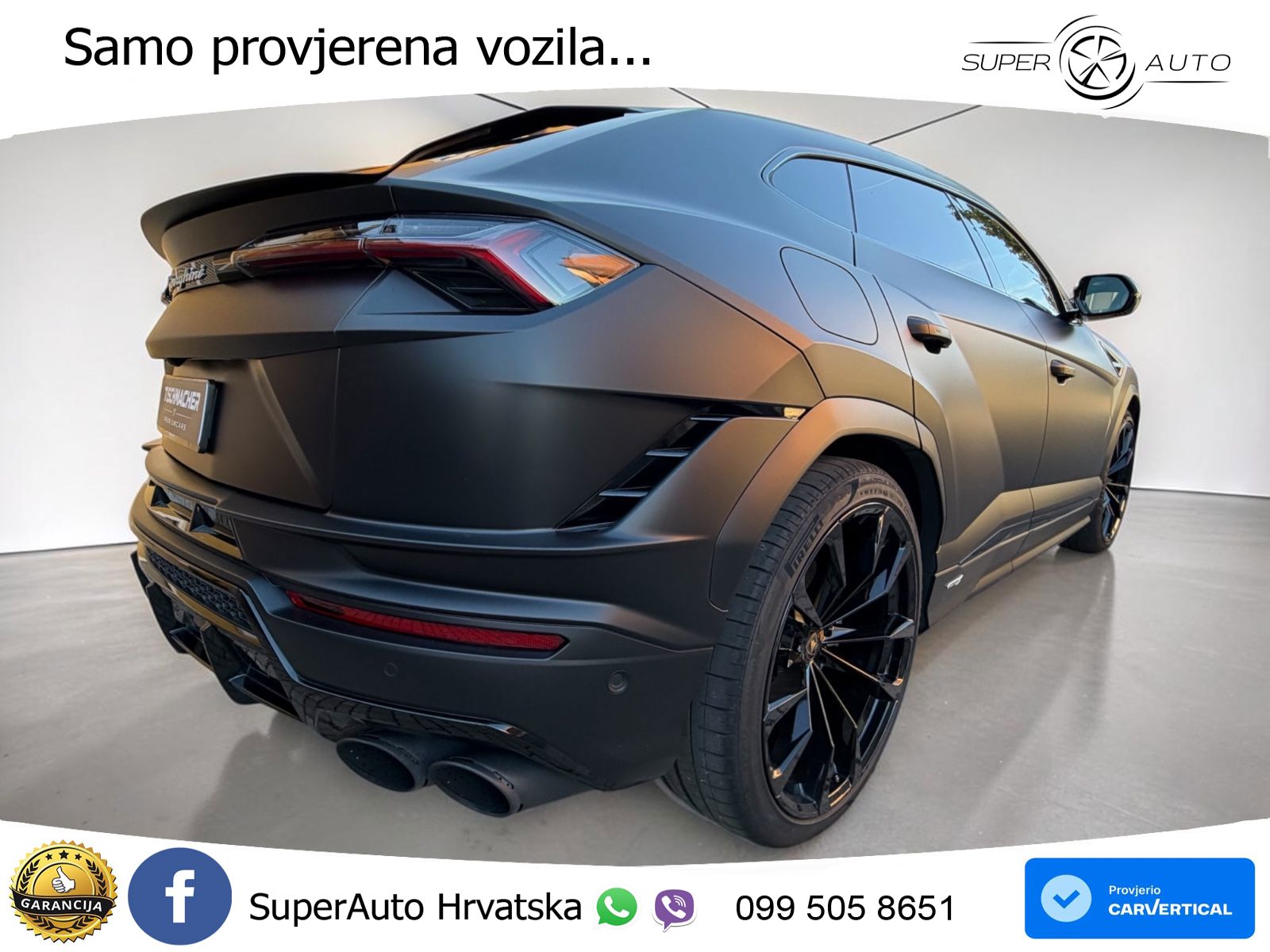 Lamborghini Urus S 4.0 V8 (666 KS) 4WD Automatic LED+GR SJED+ACC