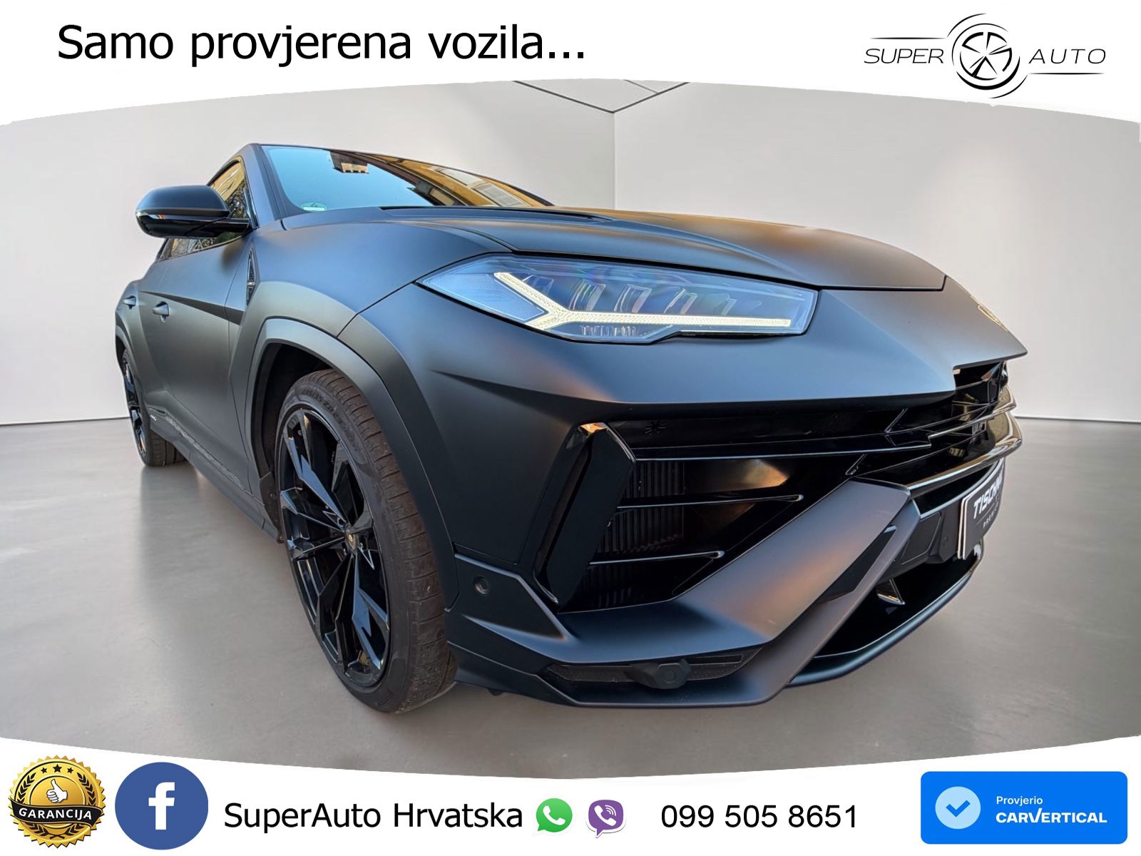 Lamborghini Urus S 4.0 V8 (666 KS) 4WD Automatic LED+GR SJED+ACC