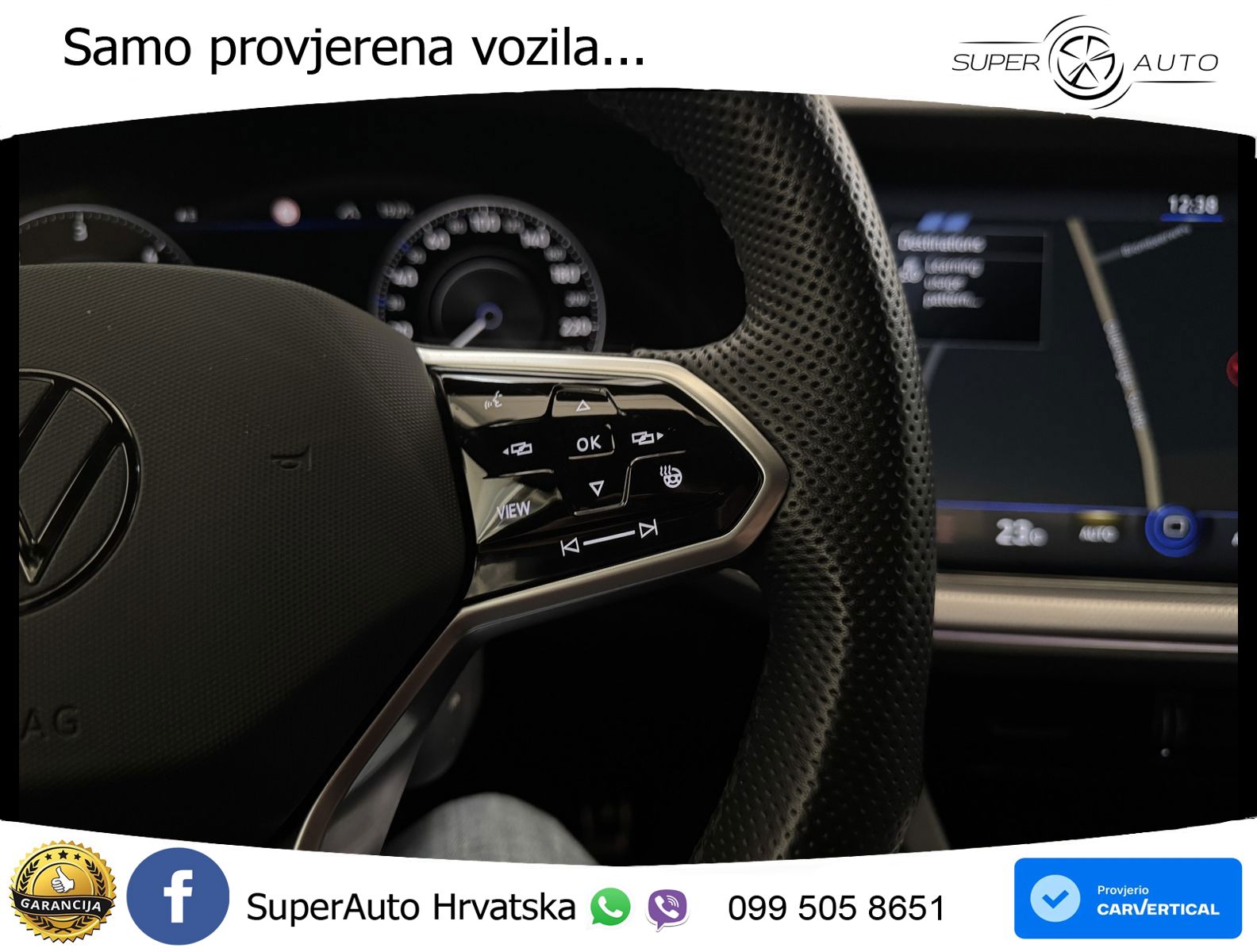 Volkswagen Touareg 3.0 V6 TDI (286 KS) 4MOTION Tiptronic R-Line ZRAČNI+ACC+4xGR SJED+KAM