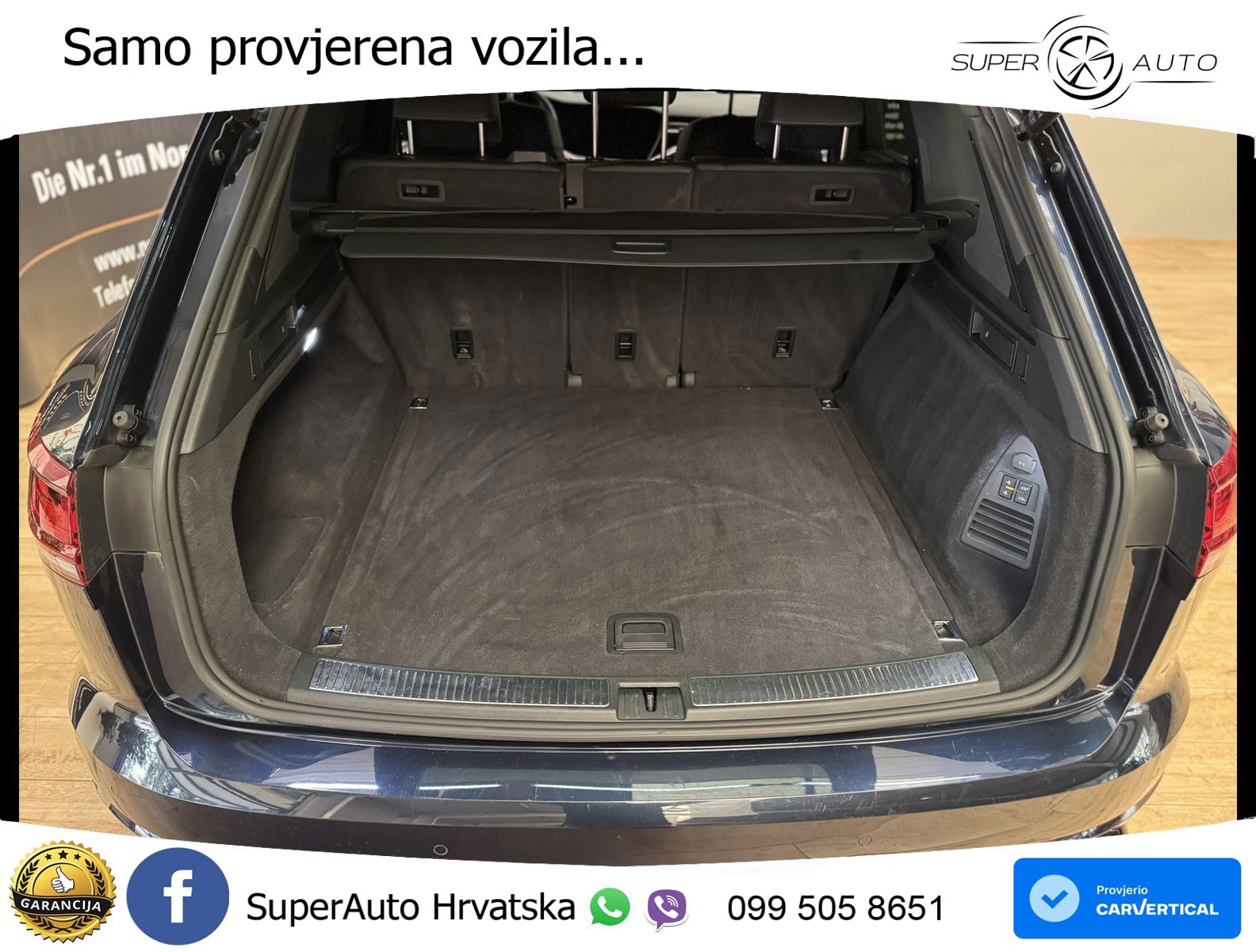 Volkswagen Touareg 3.0 V6 TDI (286 KS) 4MOTION Tiptronic R-Line ZRAČNI+ACC+4xGR SJED+KAM
