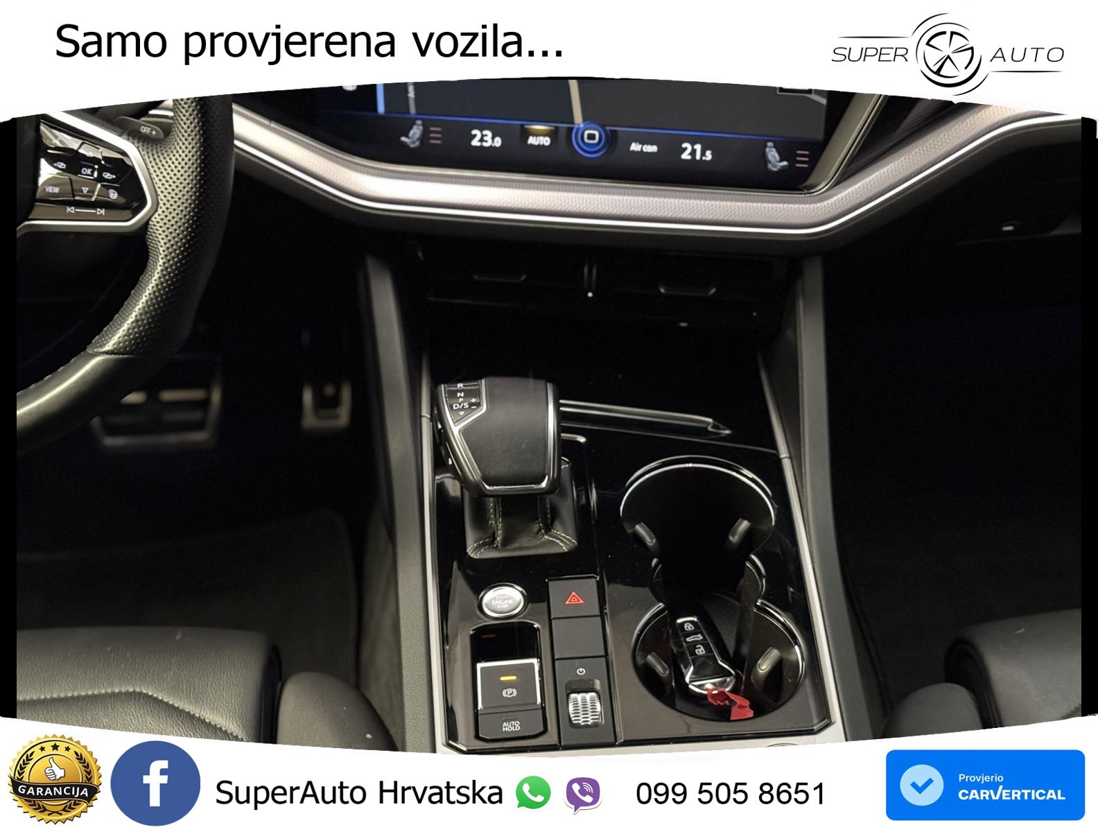 Volkswagen Touareg 3.0 V6 TDI (286 KS) 4MOTION Tiptronic R-Line ZRAČNI+ACC+4xGR SJED+KAM