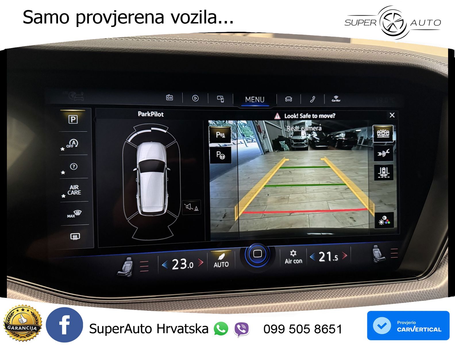 Volkswagen Touareg 3.0 V6 TDI (286 KS) 4MOTION Tiptronic R-Line ZRAČNI+ACC+4xGR SJED+KAM