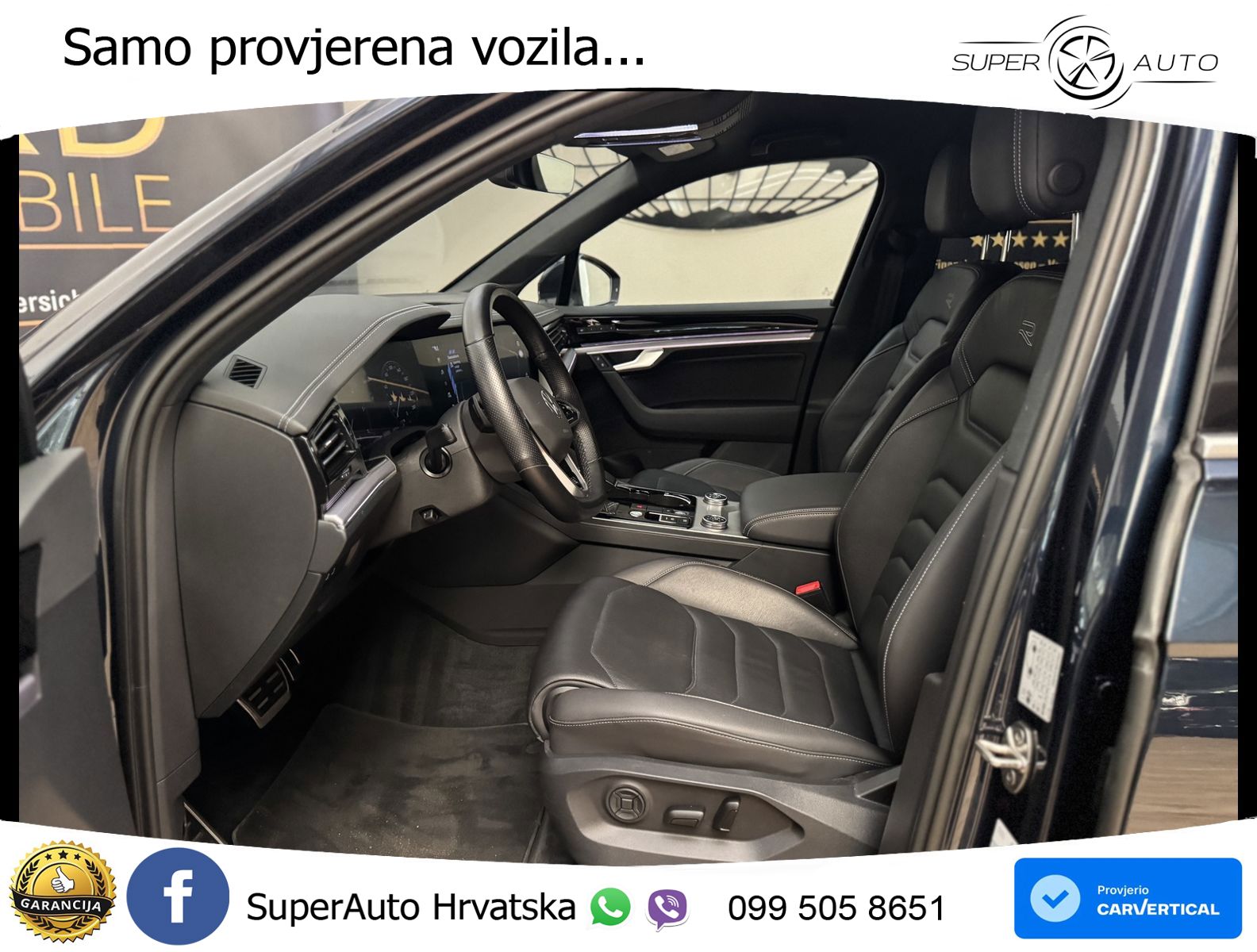 Volkswagen Touareg 3.0 V6 TDI (286 KS) 4MOTION Tiptronic R-Line ZRAČNI+ACC+4xGR SJED+KAM