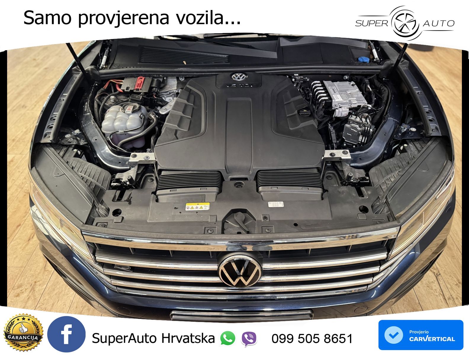 Volkswagen Touareg 3.0 V6 TDI (286 KS) 4MOTION Tiptronic R-Line ZRAČNI+ACC+4xGR SJED+KAM