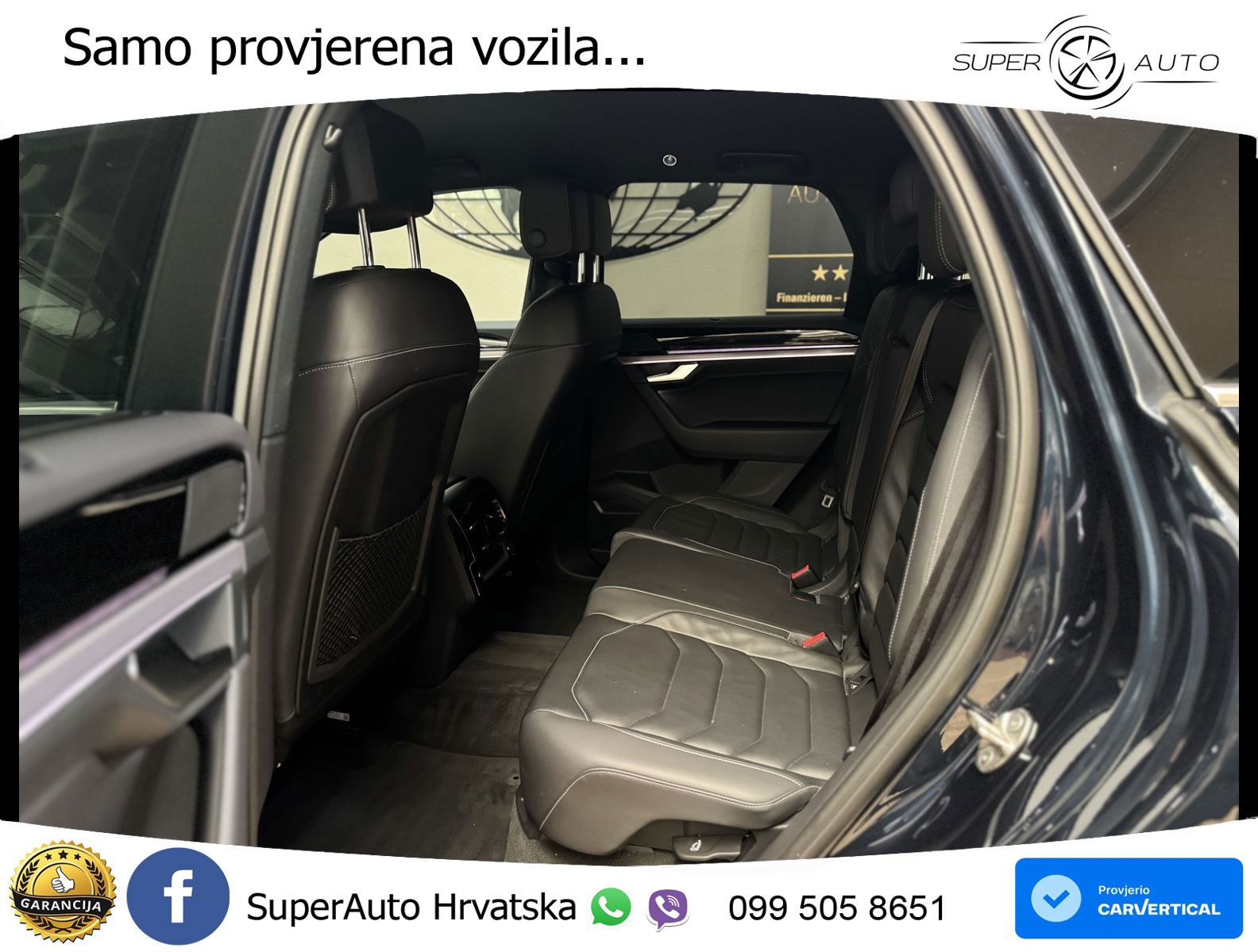 Volkswagen Touareg 3.0 V6 TDI (286 KS) 4MOTION Tiptronic R-Line ZRAČNI+ACC+4xGR SJED+KAM