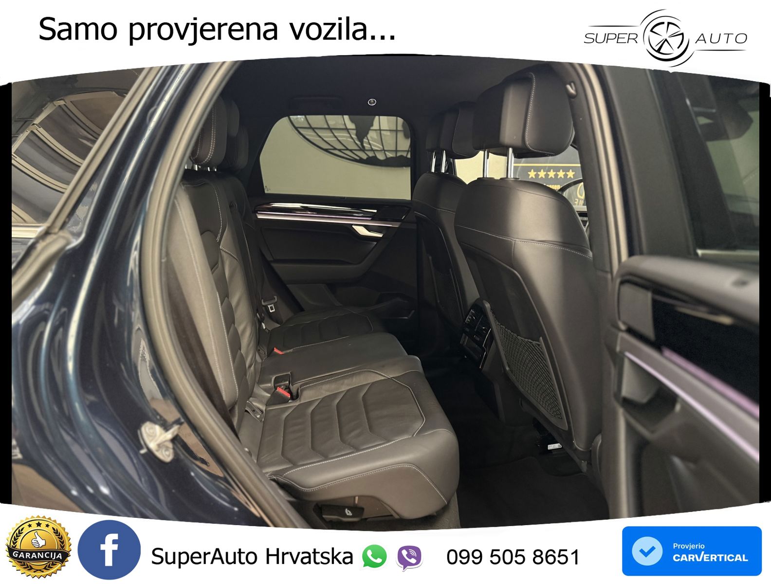 Volkswagen Touareg 3.0 V6 TDI (286 KS) 4MOTION Tiptronic R-Line ZRAČNI+ACC+4xGR SJED+KAM