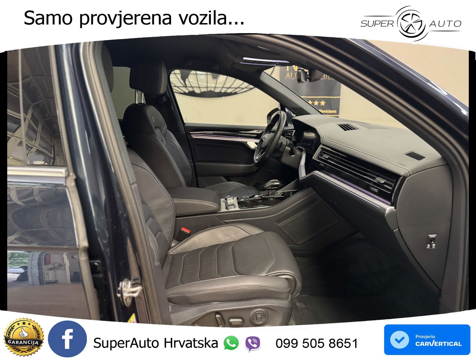 Volkswagen Touareg 3.0 V6 TDI (286 KS) 4MOTION Tiptronic R-Line ZRAČNI+ACC+4xGR SJED+KAM