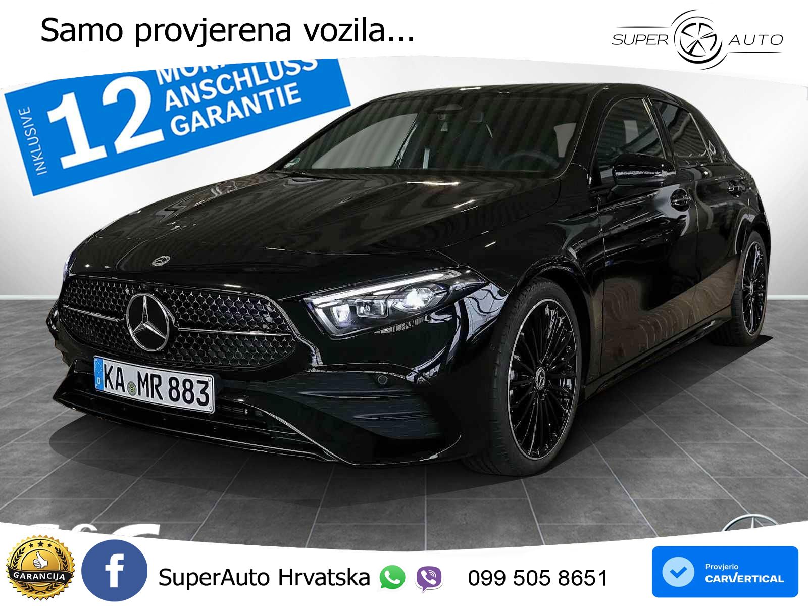 Mercedes-Benz A 180 7G-DCT AMG LED+GR SJED+ACC