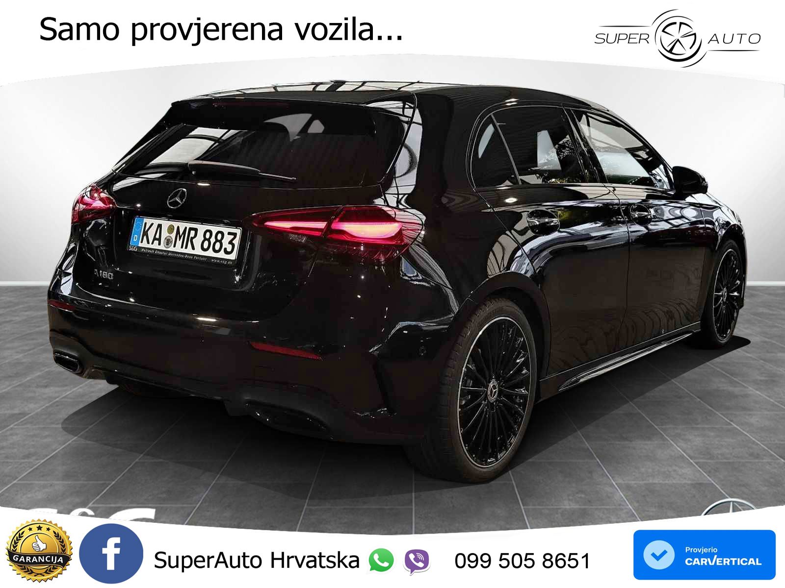 Mercedes-Benz A 180 7G-DCT AMG LED+GR SJED+ACC