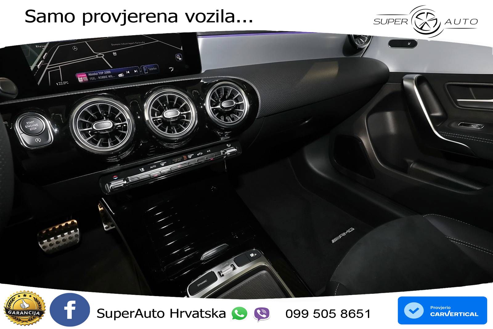 Mercedes-Benz A 180 7G-DCT AMG LED+GR SJED+ACC