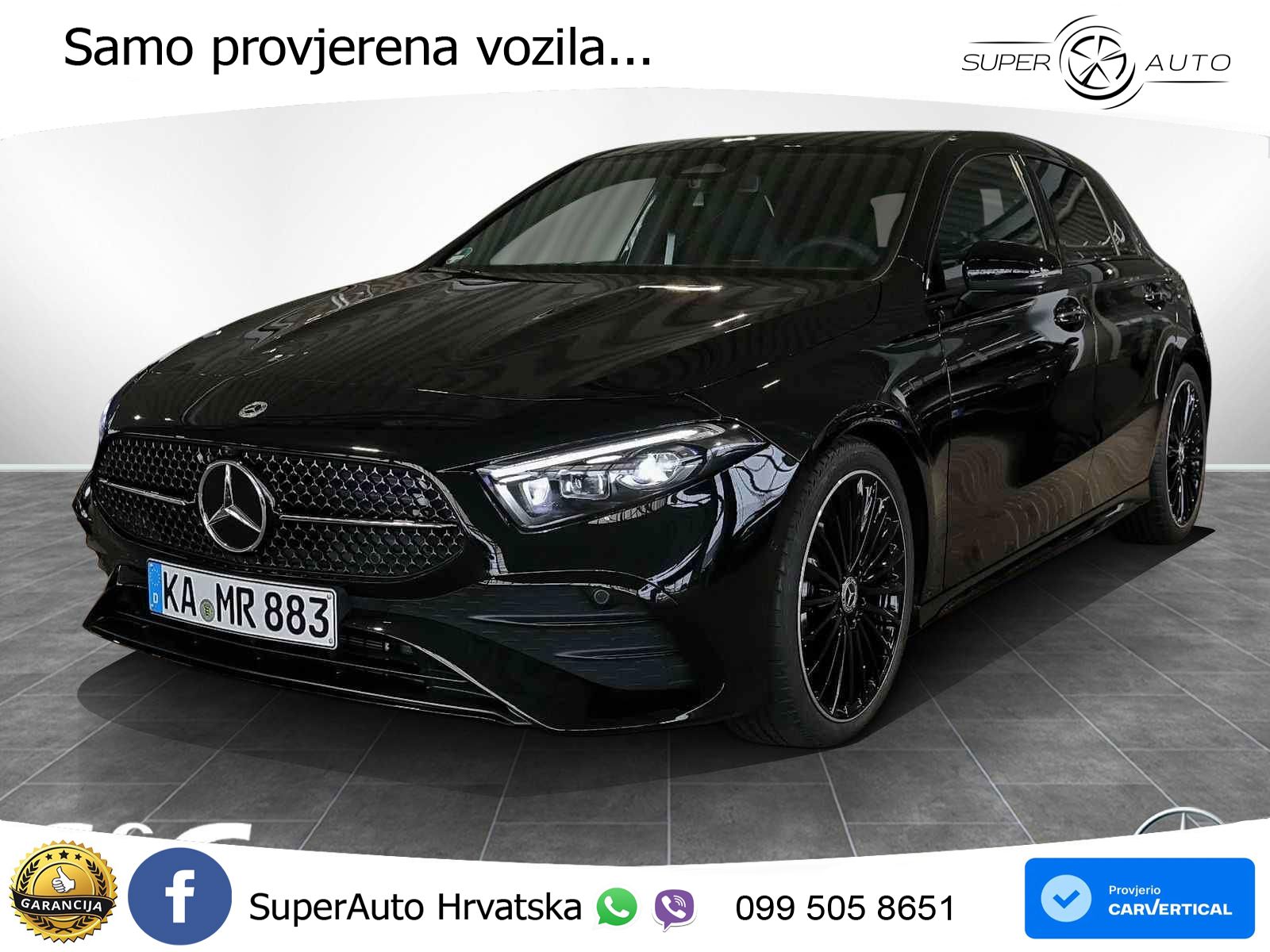 Mercedes-Benz A 180 7G-DCT AMG LED+GR SJED+ACC