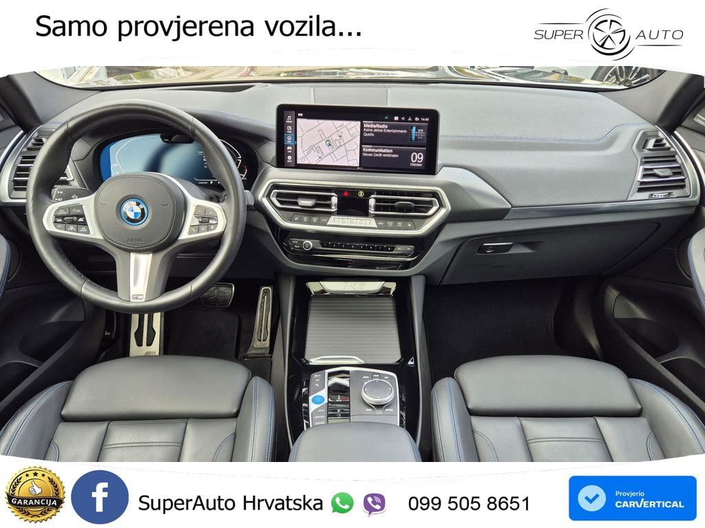 BMW iX3 80 kWh (286 KS) M Sport ACC+HEAD+GR SJED+360+PANO