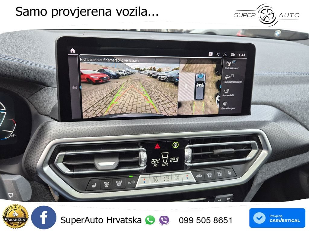 BMW iX3 80 kWh (286 KS) M Sport ACC+HEAD+GR SJED+360+PANO