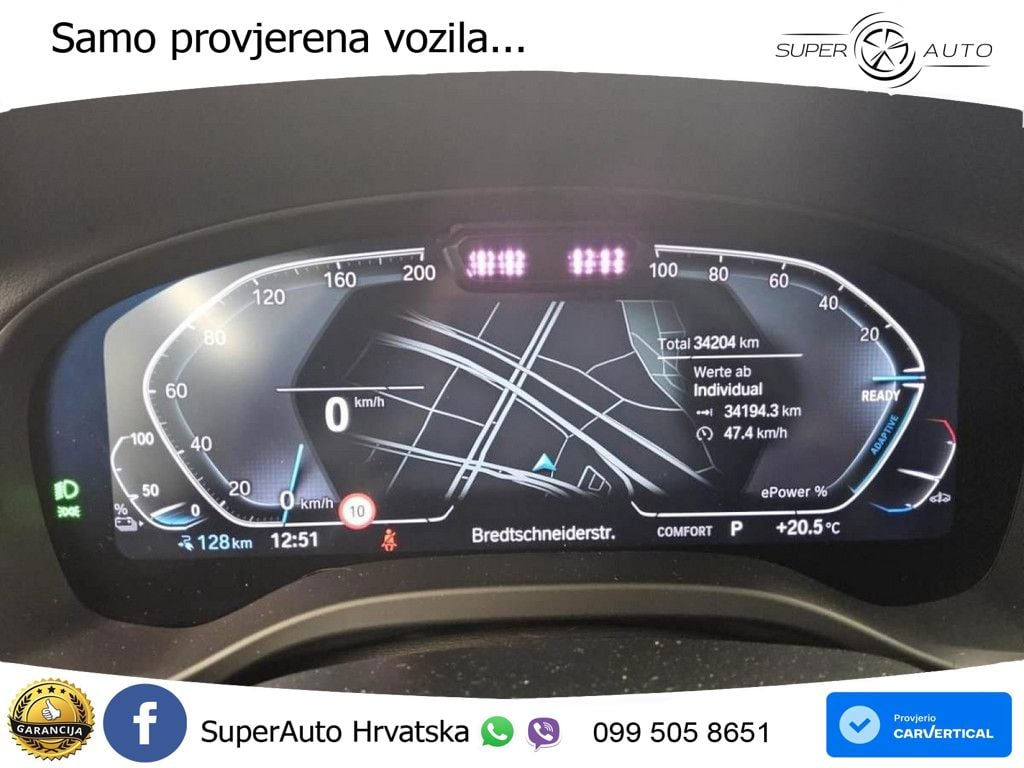 BMW iX3 80 kWh (286 KS) M Sport ACC+HEAD+GR SJED+360+PANO