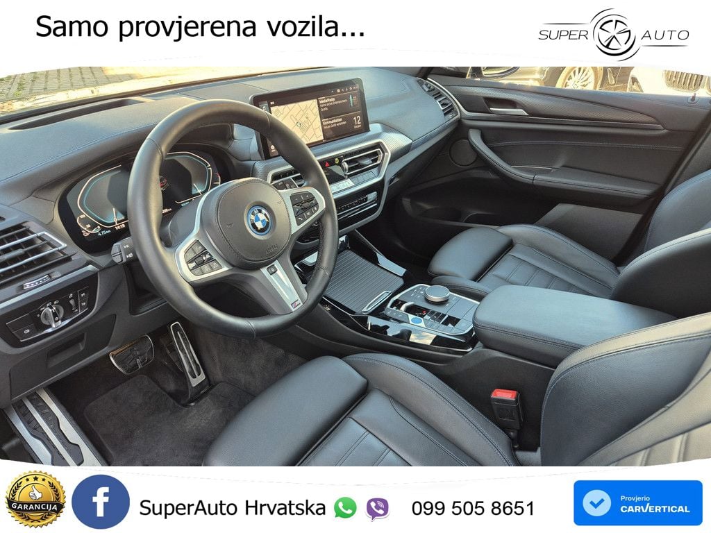 BMW iX3 80 kWh (286 KS) M Sport ACC+HEAD+GR SJED+360+PANO