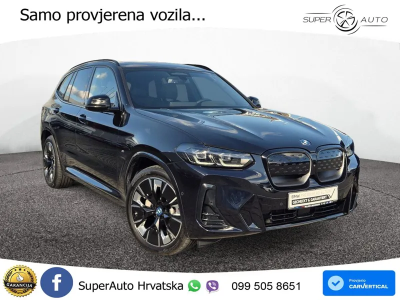 BMW iX3 80 kWh (286 KS) M Sport ACC+HEAD+GR SJED+360+PANO