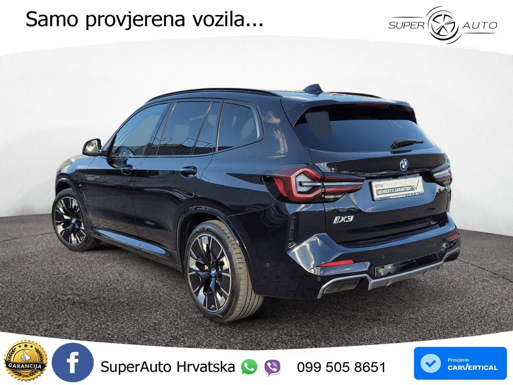 BMW iX3 80 kWh (286 KS) M Sport ACC+HEAD+GR SJED+360+PANO