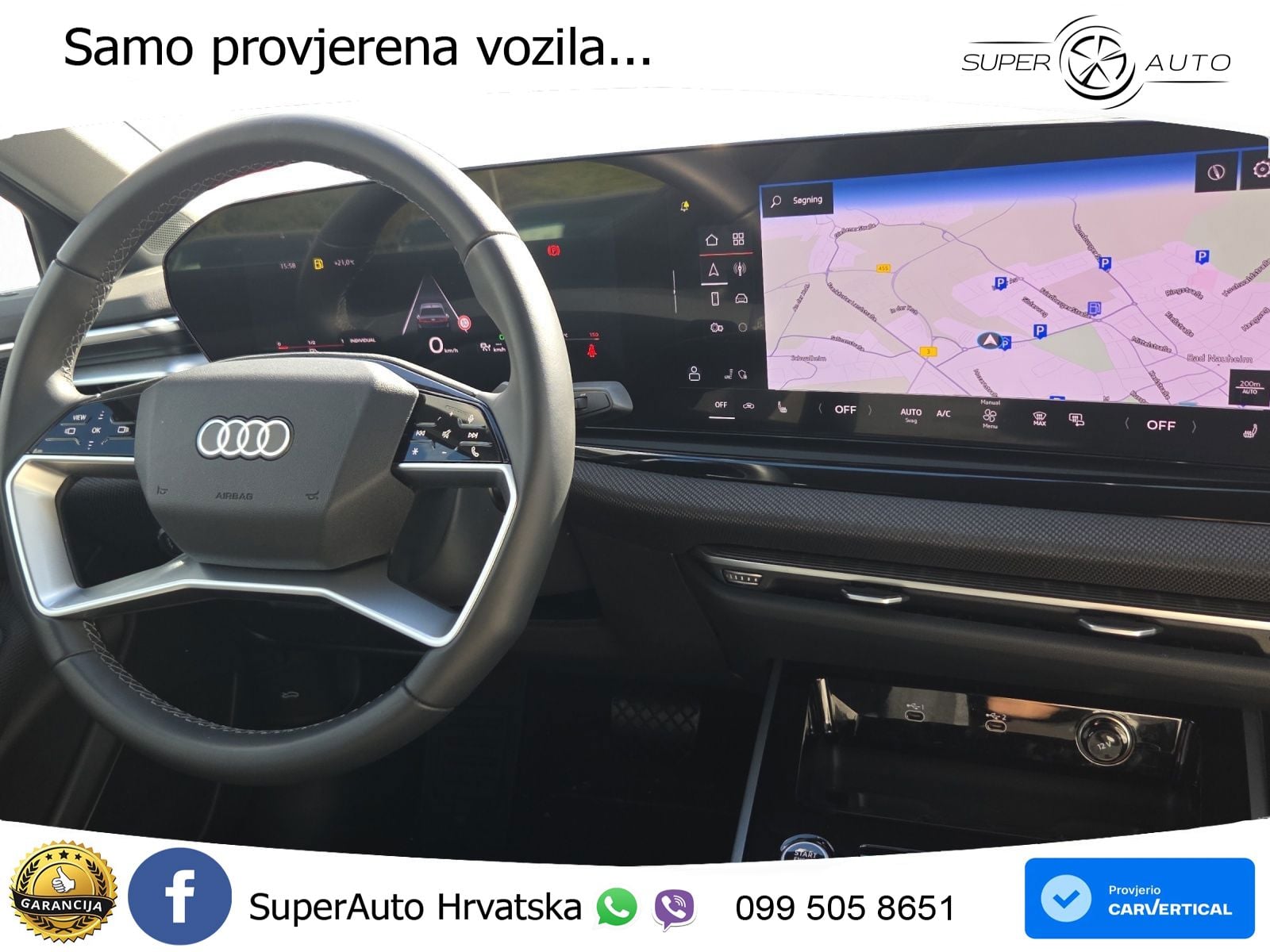 Audi A6 2.0 TFSI (204 KS) S tronic S line LED+GR SJED+ACC