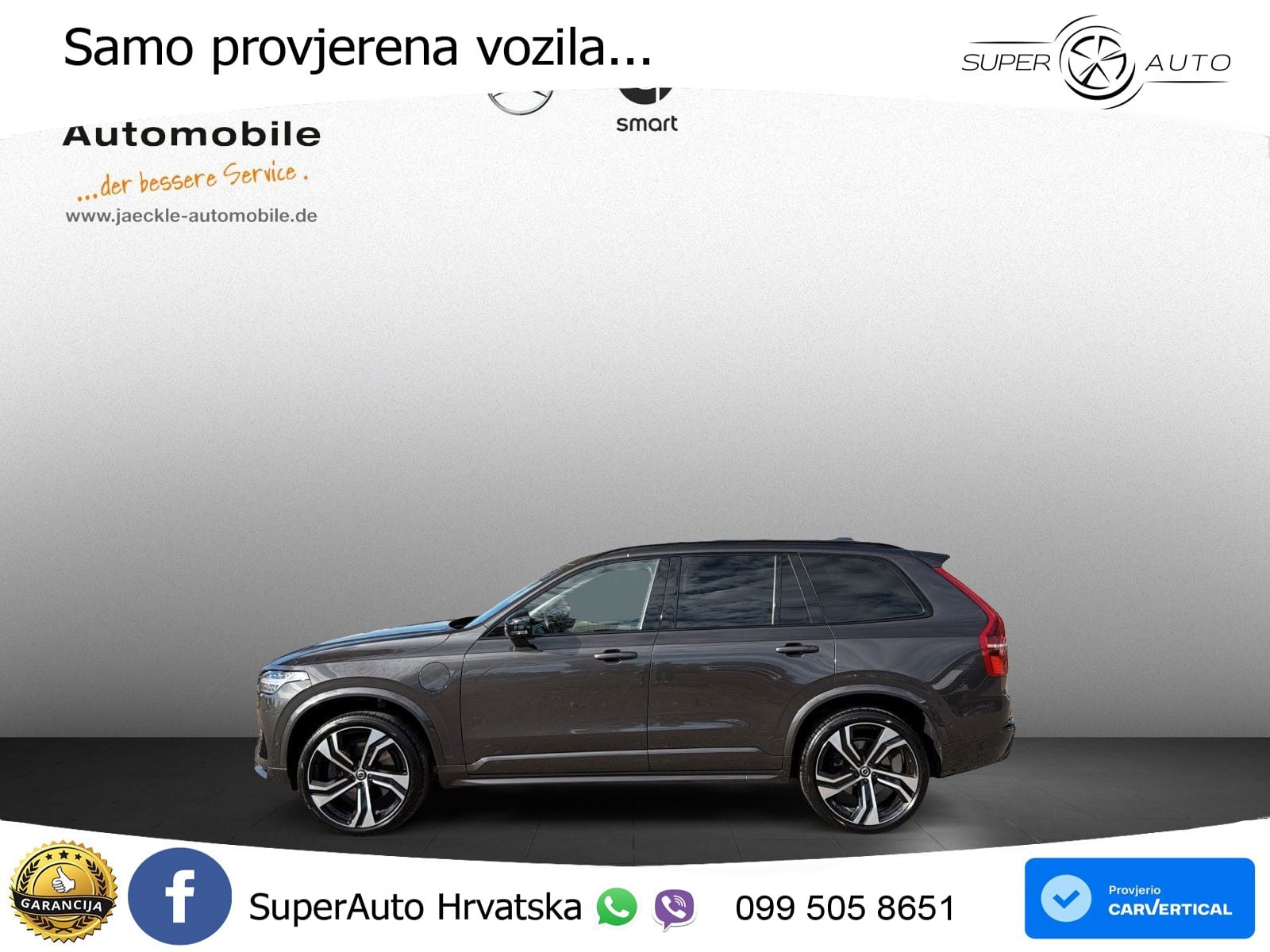Volvo XC90 2.0 T8 AWD Automatic ACC+HEAD+4xGR SJED+360+PANO