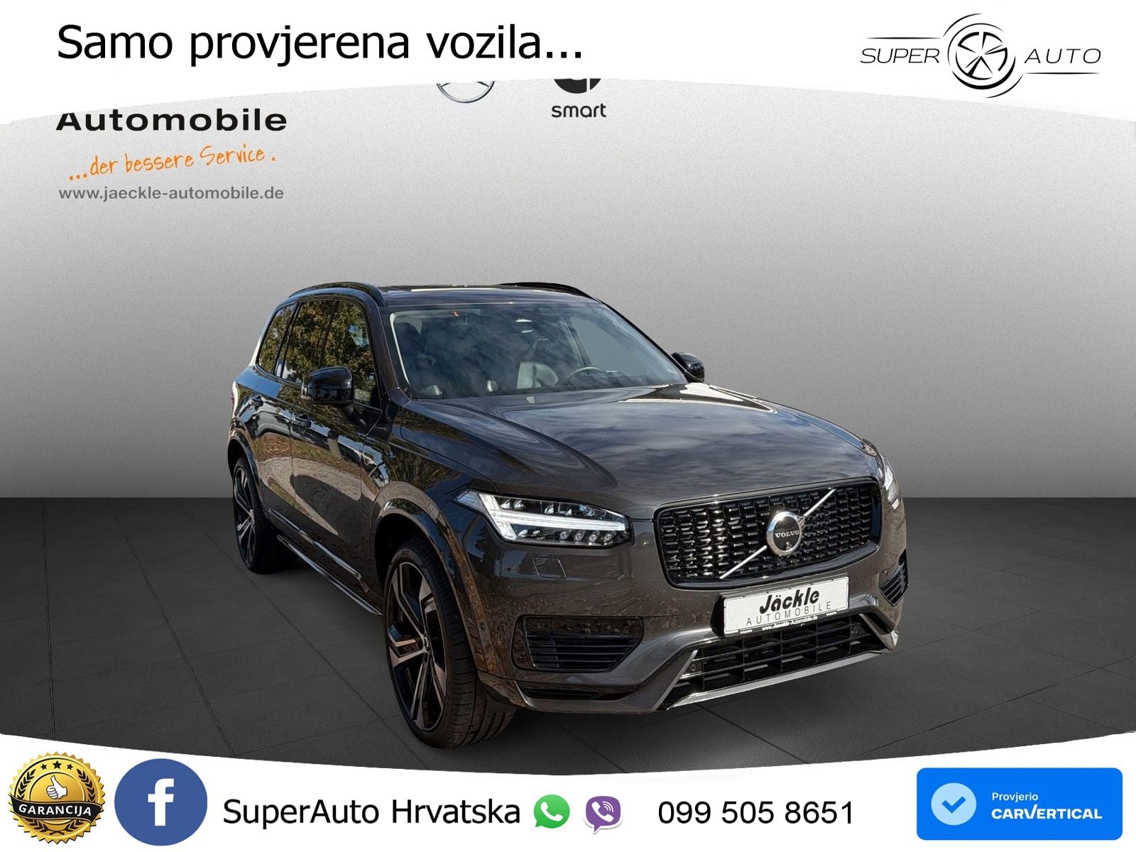 Volvo XC90 2.0 T8 AWD Automatic ACC+HEAD+4xGR SJED+360+PANO