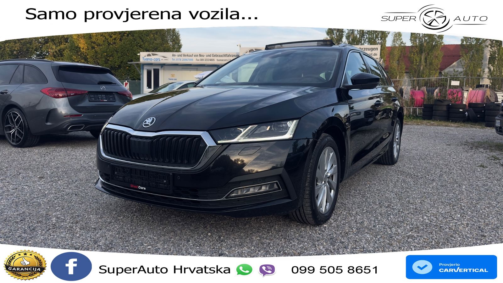 Škoda Octavia Combi 2.0 TDI (150 KS) DSG LED+GR SJED+ACC