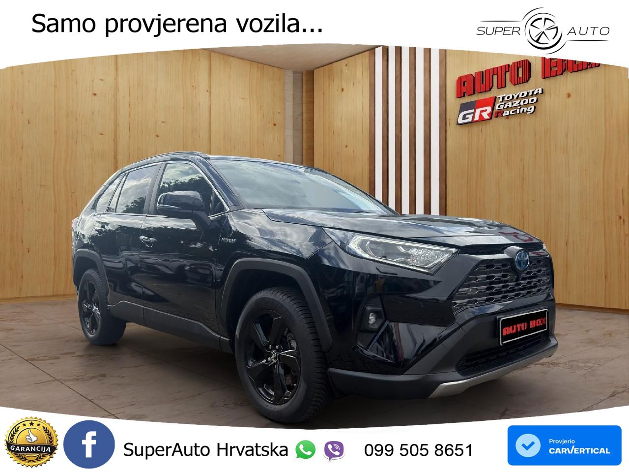Toyota RAV4 2.5 (222 KS) Hybrid E-Four e-CVT LED+GR SJED+ACC