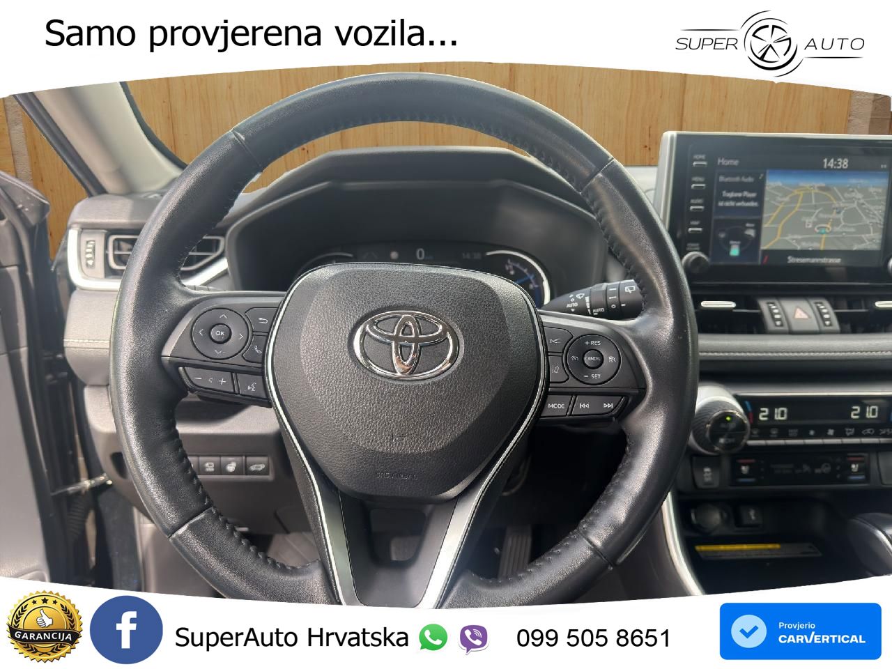 Toyota RAV4 2.5 (222 KS) Hybrid E-Four e-CVT LED+GR SJED+ACC