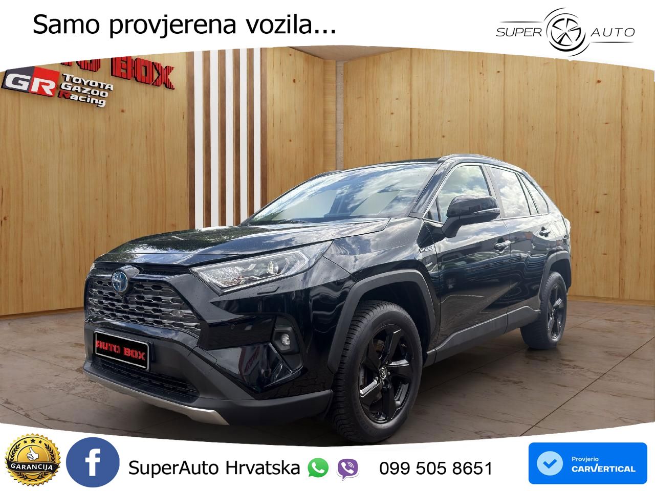 Toyota RAV4 2.5 (222 KS) Hybrid E-Four e-CVT LED+GR SJED+ACC