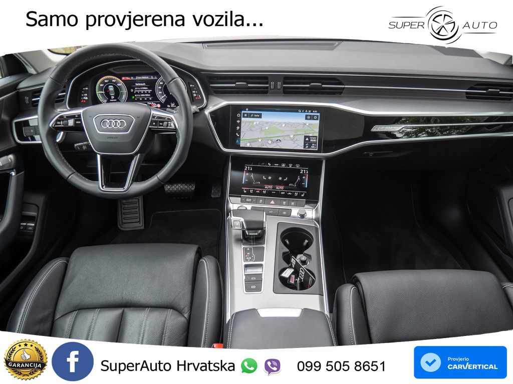 Audi A6 50 TFSIe (299 KS) quattro ultra S tronic S line MATRIX+GR SJED+KAM