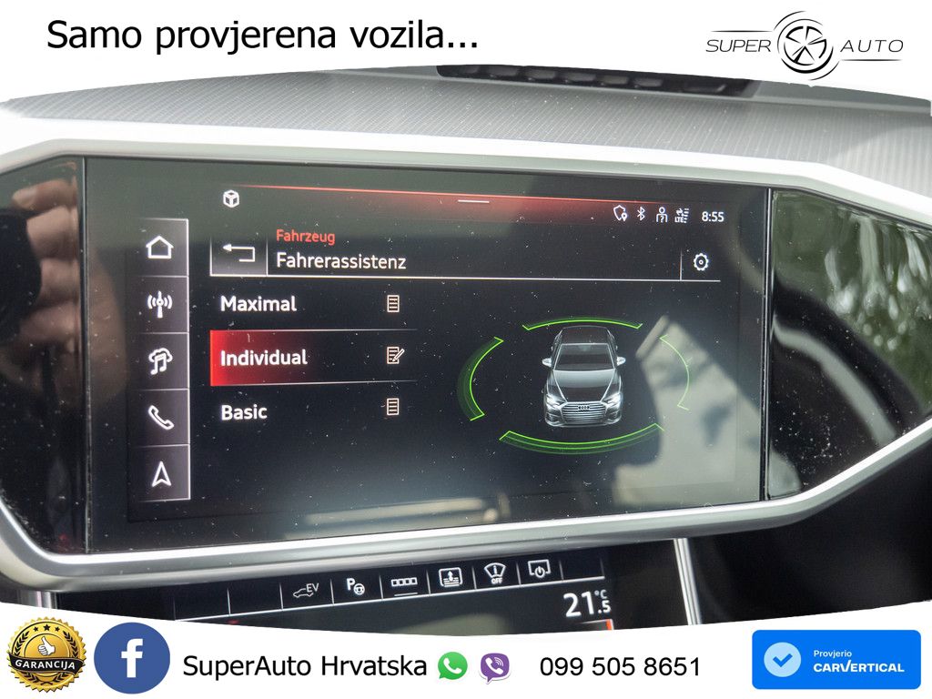 Audi A6 50 TFSIe (299 KS) quattro ultra S tronic S line MATRIX+GR SJED+KAM