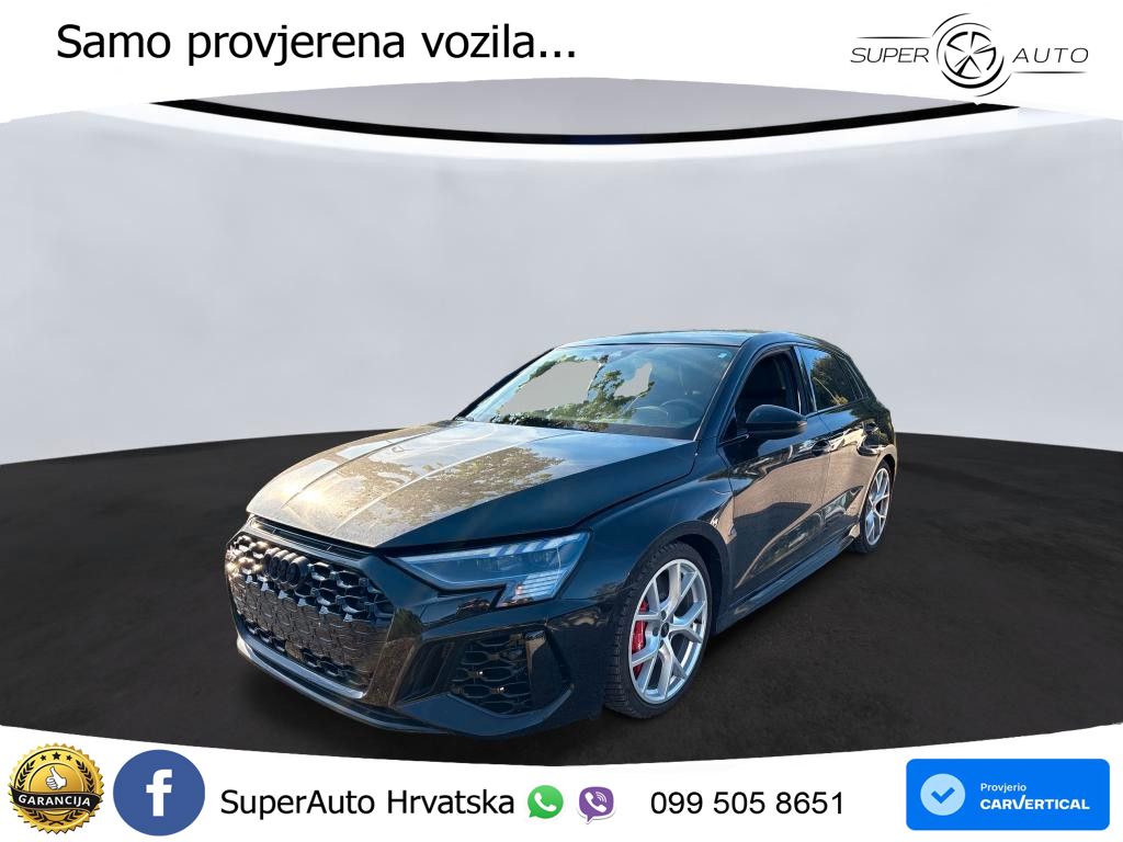 Audi RS3 Sedan 2.5 TFSI (400 KS) quattro S tronic LED+GR SJED+ACC