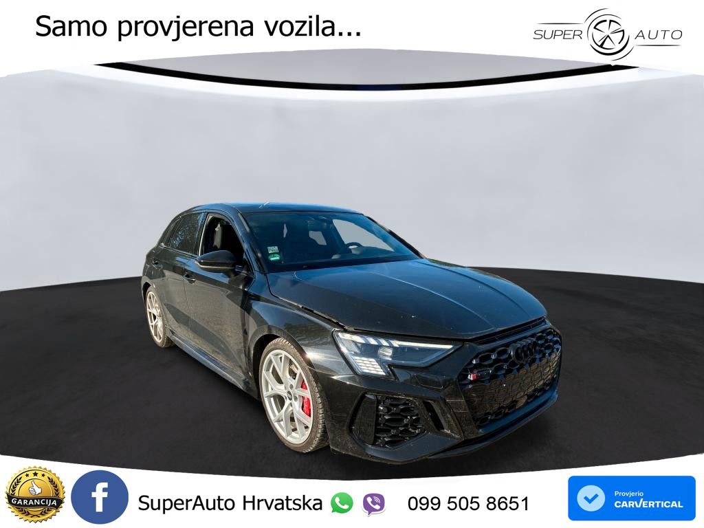 Audi RS3 Sedan 2.5 TFSI (400 KS) quattro S tronic LED+GR SJED+ACC