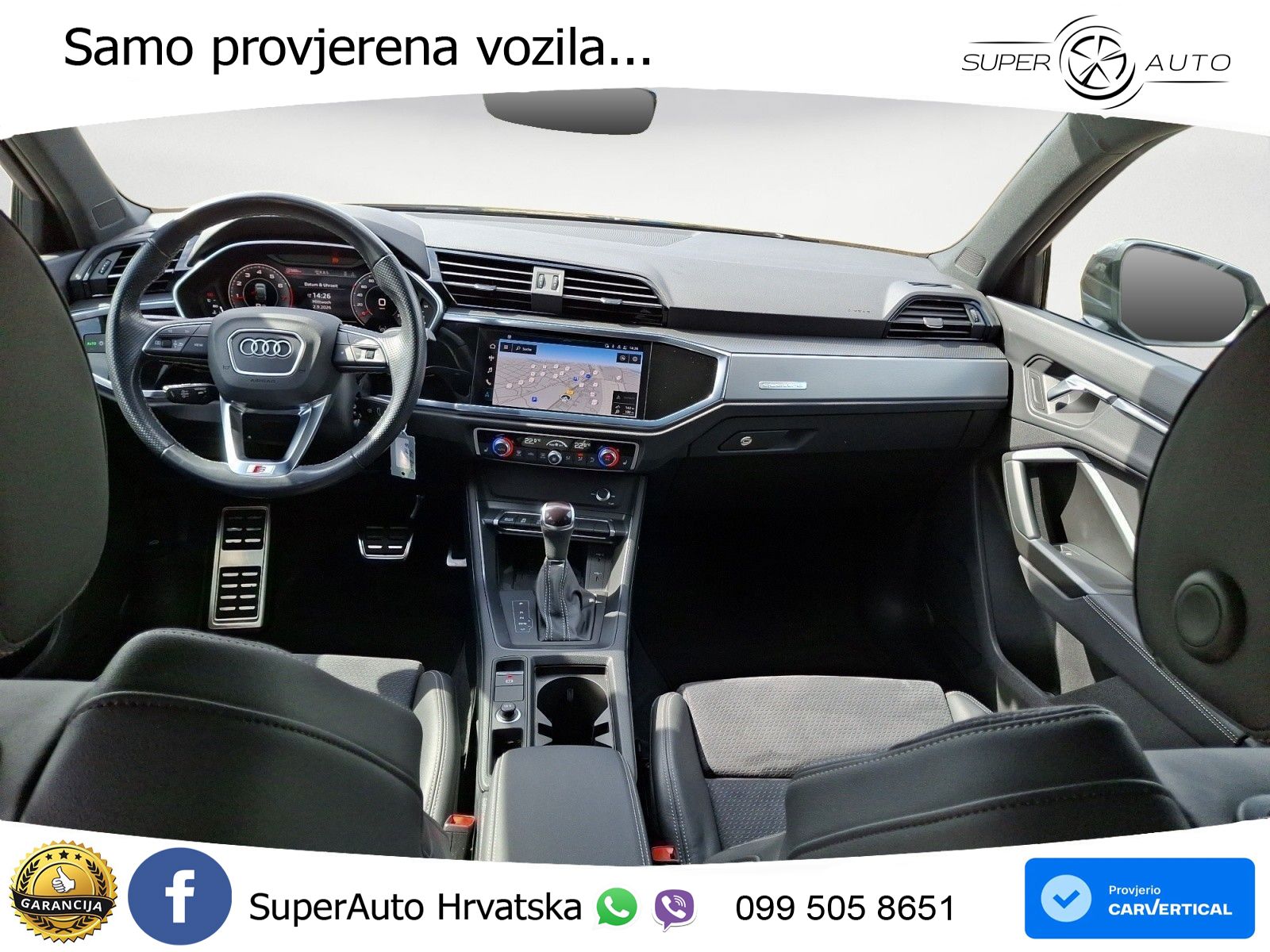 Audi Q3 II Sportback 40 TFSI (190 KS) quattro S tronic S line MATRIX+GR SJED+KAM