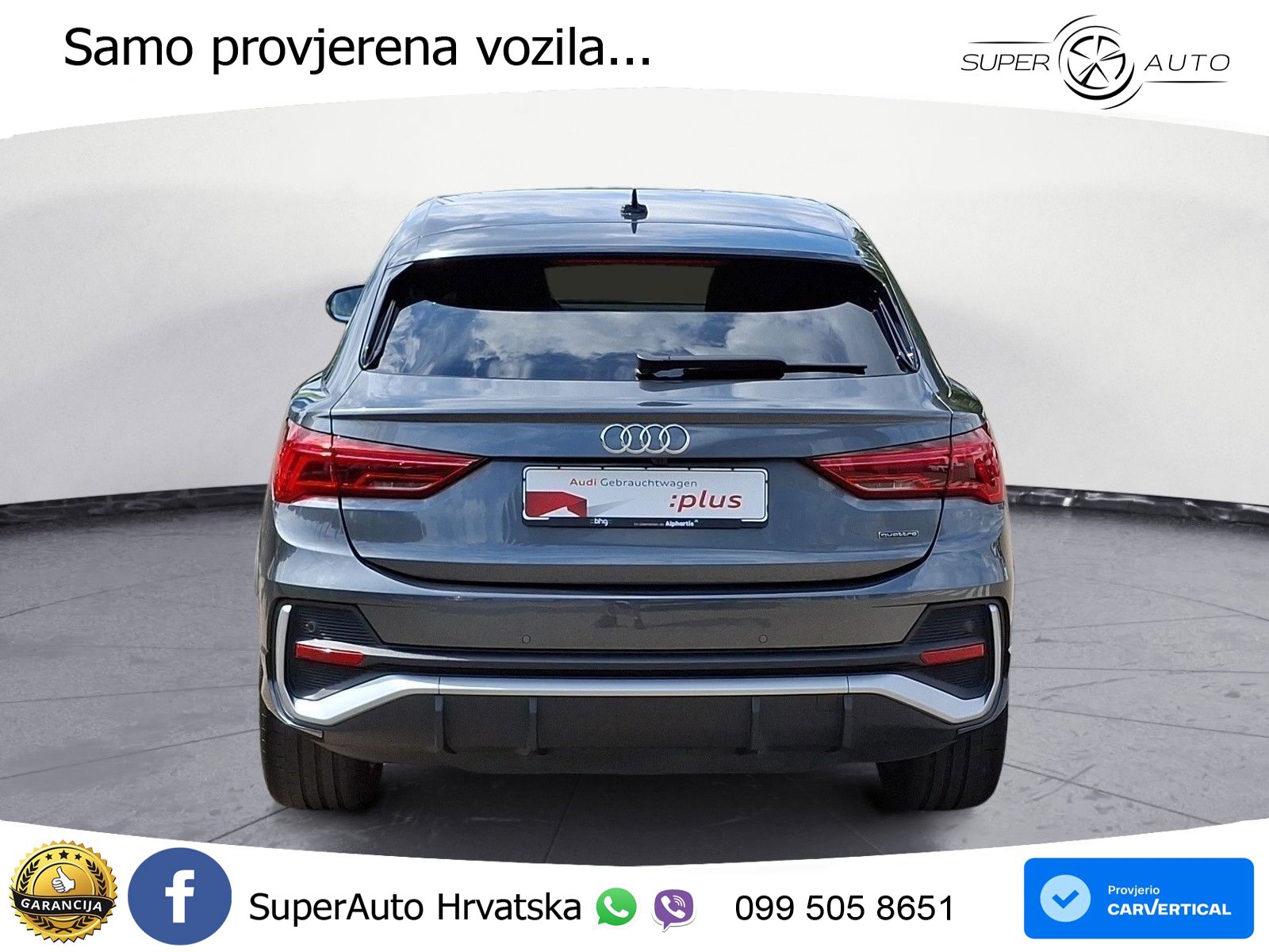 Audi Q3 II Sportback 40 TFSI (190 KS) quattro S tronic S line MATRIX+GR SJED+KAM