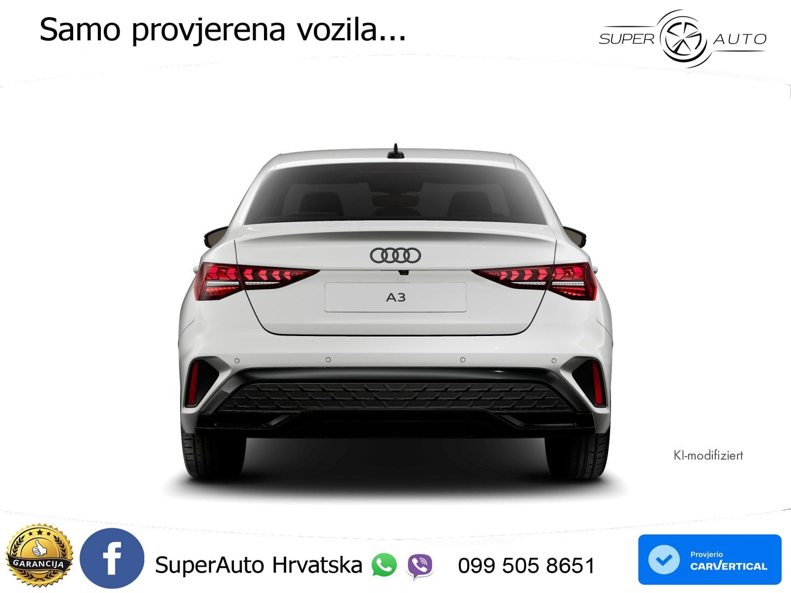 Audi A3 Limuzina 35 TFSI (150 KS) S tronic S line LED+GR SJED+ACC