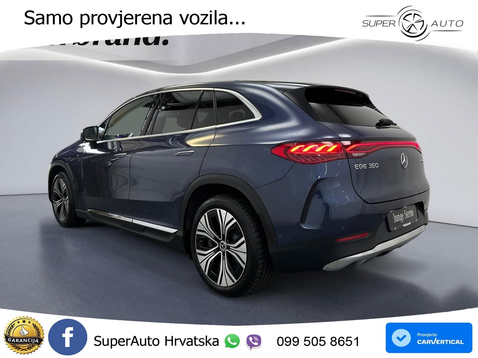 Mercedes EQE SUV 350 98 kWh (292 KS) 4MATIC ACC+GR SJED+360+PANO