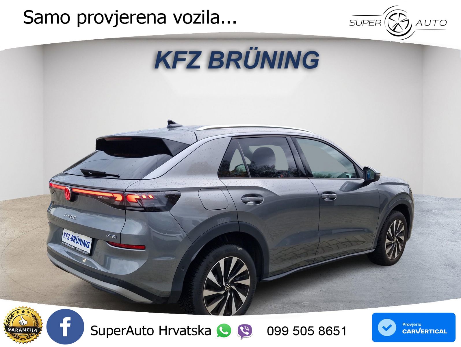 Volkswagen T-Roc 1.5 eTSI (116 KS)  DSG LED+GR SJED+ACC