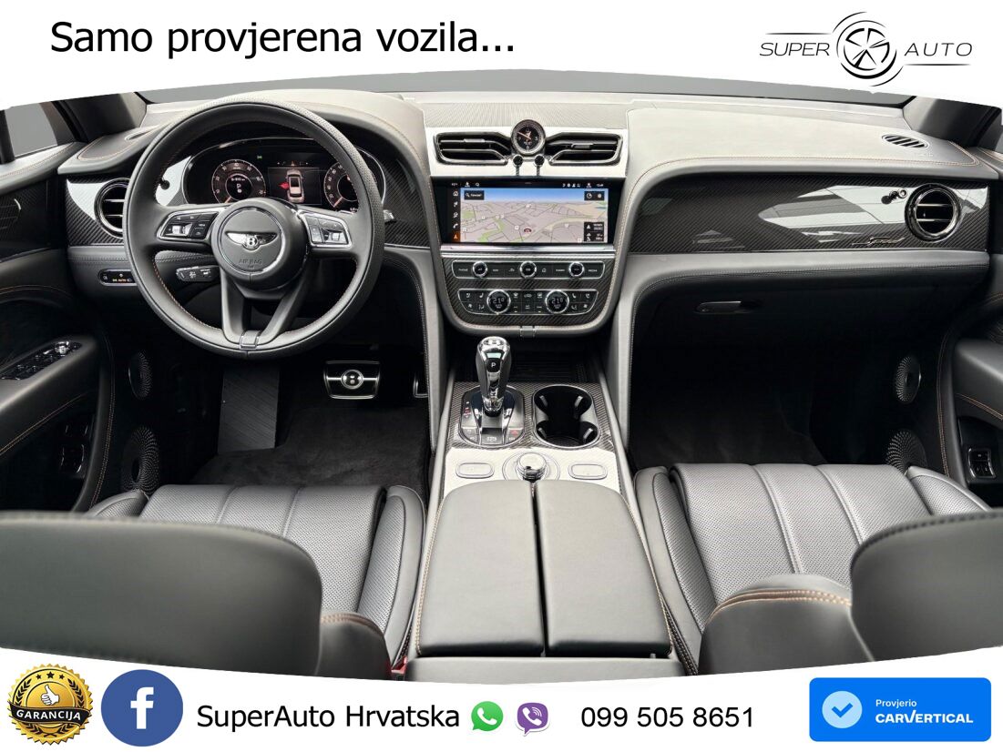Bentley Bentayga Speed 4.0 V8 (650 KS) AWD Automatic LED+GR SJED+ACC
