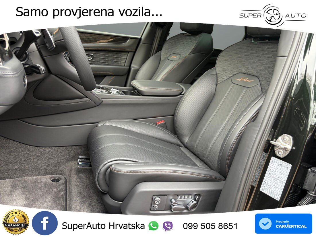 Bentley Bentayga Speed 4.0 V8 (650 KS) AWD Automatic LED+GR SJED+ACC